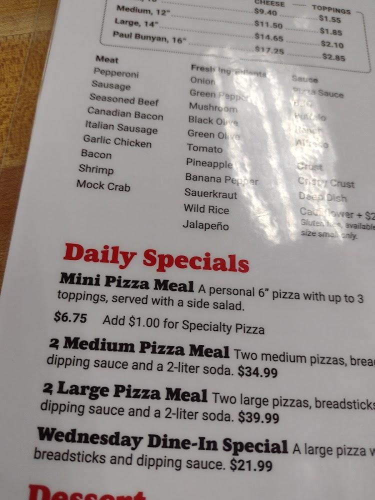Tower Pizza Menu image 2